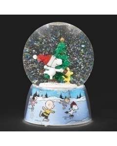 Musical LED Snoopy Snow Globe