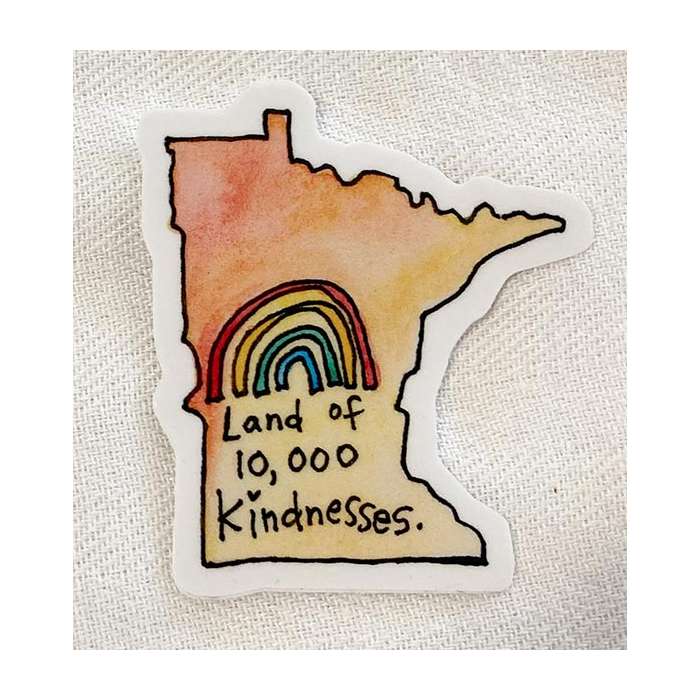 10K Kindness Sticker