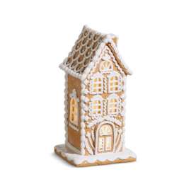 10 in. Lighted Gingerbread House