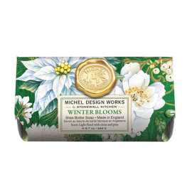 Winter Blooms Lg Bath Soap Bar