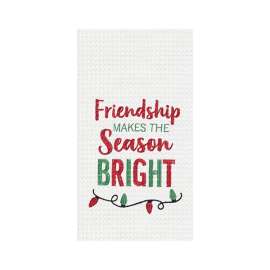 Frnd Makes Season Bright Dish Towel