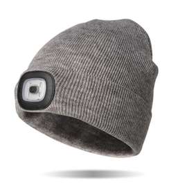 Grey Night Scope Beanie Hat