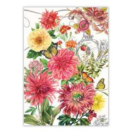 Dahlias Kitchen Towel