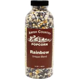 14 oz Rainbow Popcorn Bottle