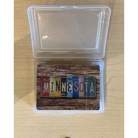 Minnesota License Plate Playing Cards