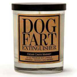 Dog Fart Extinguisher Candle | Handcrafted Humor & Fresh Scents