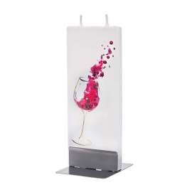 Glass Of Wine Flatyz Candle