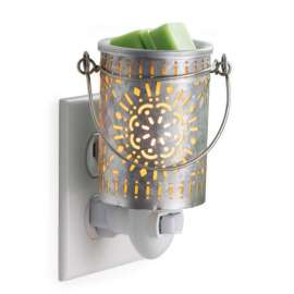 Galvanized Tin Plug In Warmer