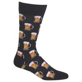 Beer Black Socks