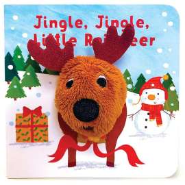 Jingle Little Reindeer Finger Puppet Book