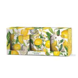 Lemon Basil Votive Candle Gift Set