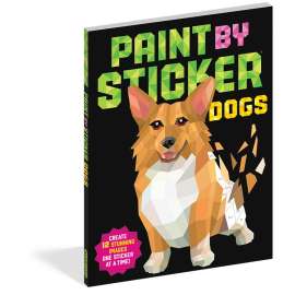 Dogs: Paint By Sticker Book