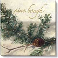 Pine Bough Print - 5 x 5 in.