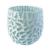 White Tree Mosaic Tealight/Votive Holder