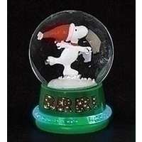 3" LED Snoopy Water Globe