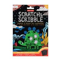 Dino Days Scratch & Scribble Art Kit