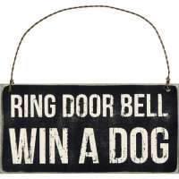 Win A Dog Plaque