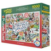 Old Time Hockey Jigsaw Puzzle