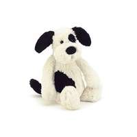 Black & Cream Bashful Puppy by Jellycat – The Woods Gifts