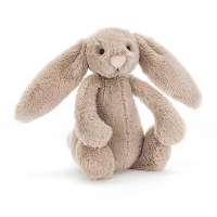 Bashful Beige Bunny Sm Stuffed Animal