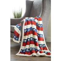 Americana Plush Throw