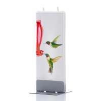 Hummingbirds w/Feeder Flatyz Candle