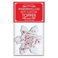 Snowflake Peppermint Mallow Drink Topper