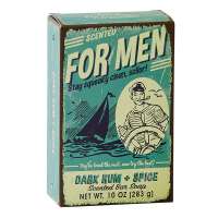 For Men Bar Soap - Dark Rum & Spice