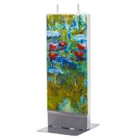 Claude Monet Water Lilies Flatyz Candle