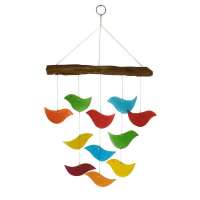 Birds Glass Chime