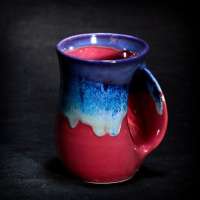 Handwarmer Mug - Purple Passion (Right Hand)