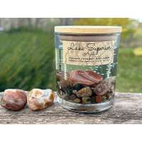 Lake Superior Agate Candle - 8 oz