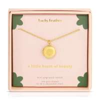 Flower Mini Engraved Locket