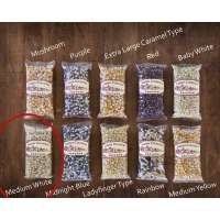 Medium White Popcorn 4 oz. Sampler