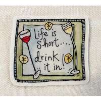 Life Is Short Sticker