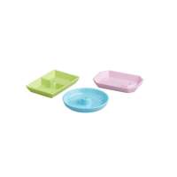 Danity Dishes 3 Piece Set - Pastel Melamine