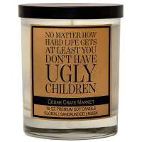 No Matter How Hard Life Gets - Ocean Rose Candle