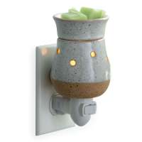 Rustic White Pluggable Warmer