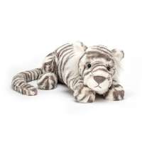 Lg. Sacha the Stuffed Snow Tiger by JellyCat