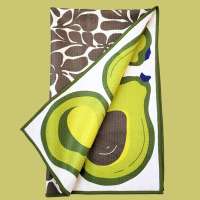 Avocado Dual Sided Buzzee Tea Towel