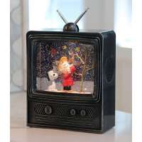 9" Musical Snoopy & Charlie Brown TV