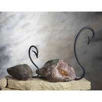 Small Swan Stone Garden Décor – Handcrafted in Minnesota