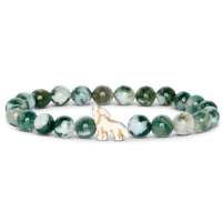 Wolf-Woodland Green Bracelet