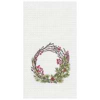 Wreath Dish Towel