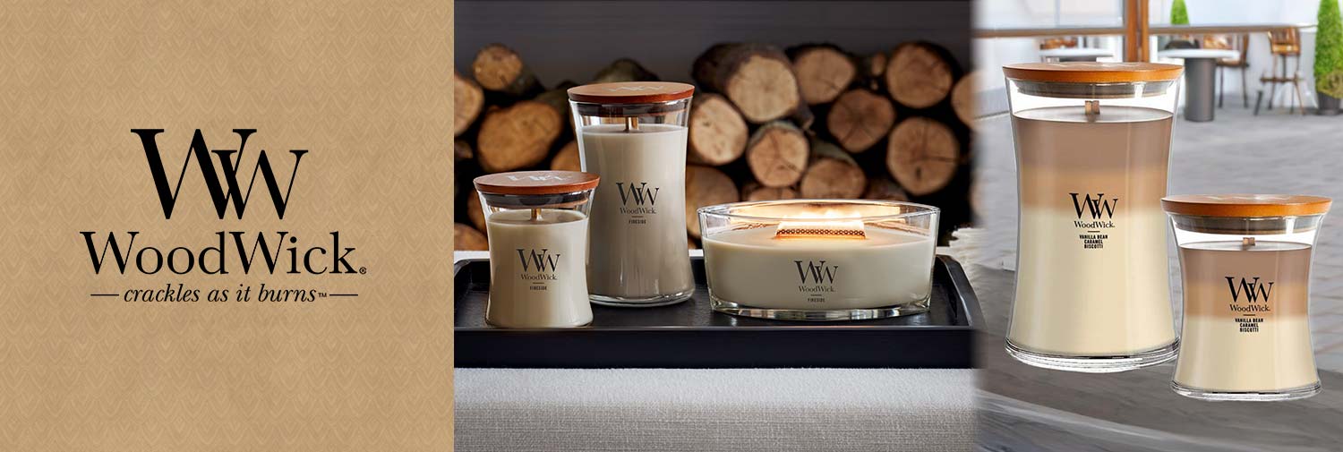 Fireside and Cafe Sweets WoodWick Candles on Sale