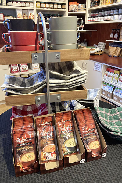 Food Display | The Woods Gifts Interior Displays