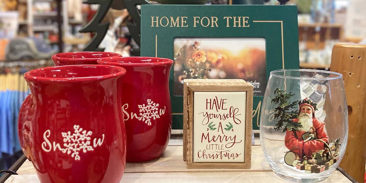 Holiday Cups and Picture Frame | The Woods Gifts MN