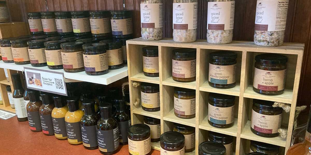 Spices and Jellies | The Woods Gifts Interior Displays