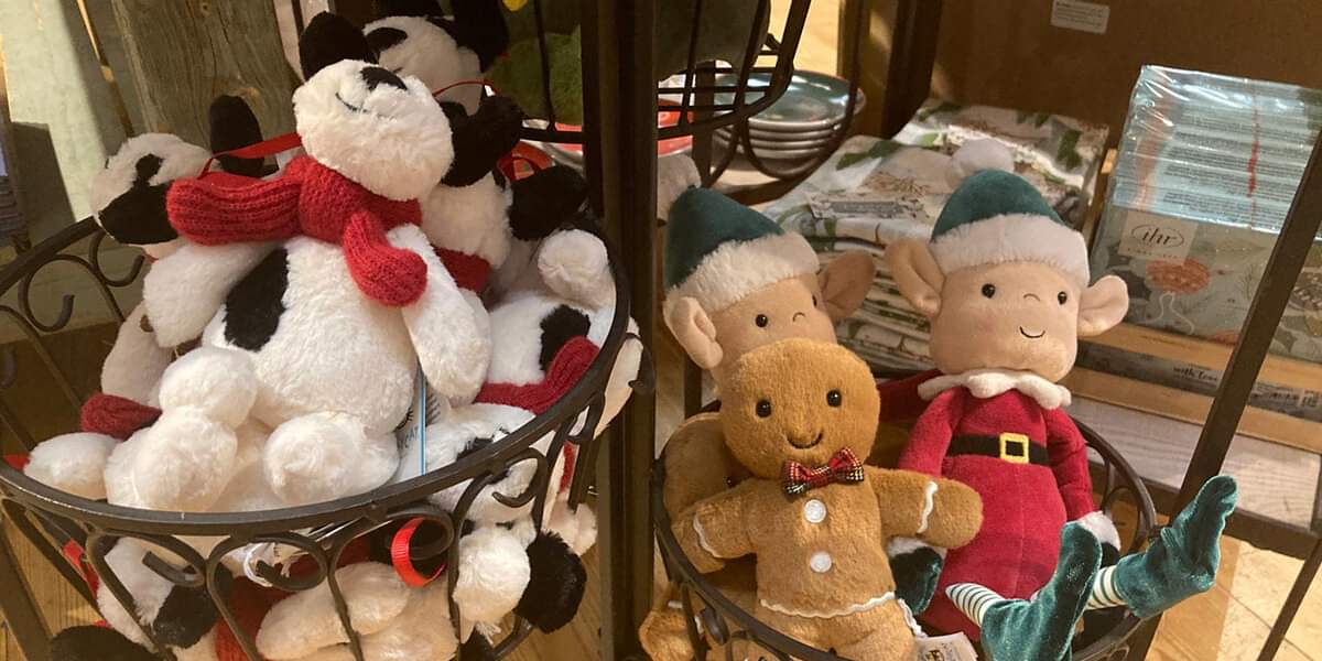 Christmas Stuffed Animals & Elves | The Woods Gifts