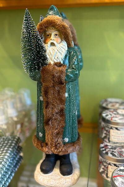 Wooden Santa Figurine | The Woods Gifts MN